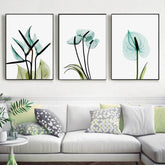 Paint by numbers flower